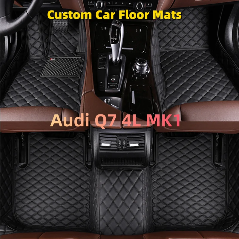 Полный комплект автомобильных ковриков для Audi Q7 4L MK1 2005 ~ 2015, роскошный кожаный коврик, противогрязевой ковер, прочный автомобильный коврик, набор для интерьера автомобиля
Полный комплект автомобильных ковриков для Audi Q7 4L MK1 2005 ~ 2015, роскошный кожаный коврик, противогрязевой ковер, прочный автомобильный коврик, набор для интерьера автомобиля