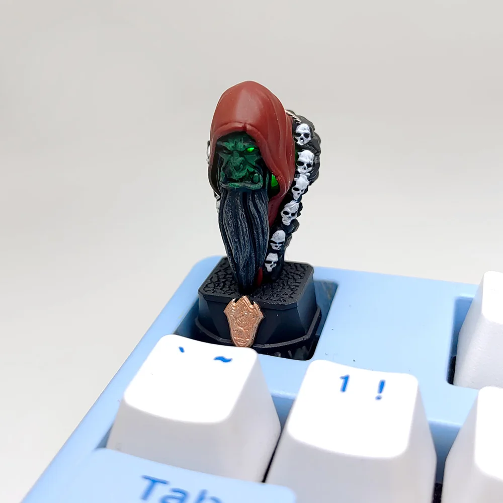 World of Warcraft Guldan DIY колпачок для клавиатуры Механическая клавиатура Персонализированное украшение Крестовая ось с подсветкой игра из смолы ручная роспись цвет
World of Warcraft Guldan DIY колпачок для клавиатуры Механическая клавиатура Персонализированное украшение Крестовая ось с подсветкой игра из смолы ручная роспись цвет