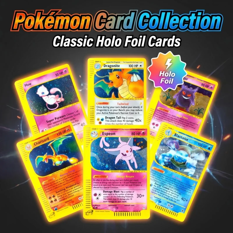 Diy Ptcg Flash English Card Charizard Dragonite Gengar Mew Blastoise Celebi Holo 13/165 6/165 H11/h32 Collection Game Card
Diy Ptcg Flash English Card Charizard Dragonite Gengar Mew Blastoise Celebi Holo 13/165 6/165 H11/h32 Collection Game Card