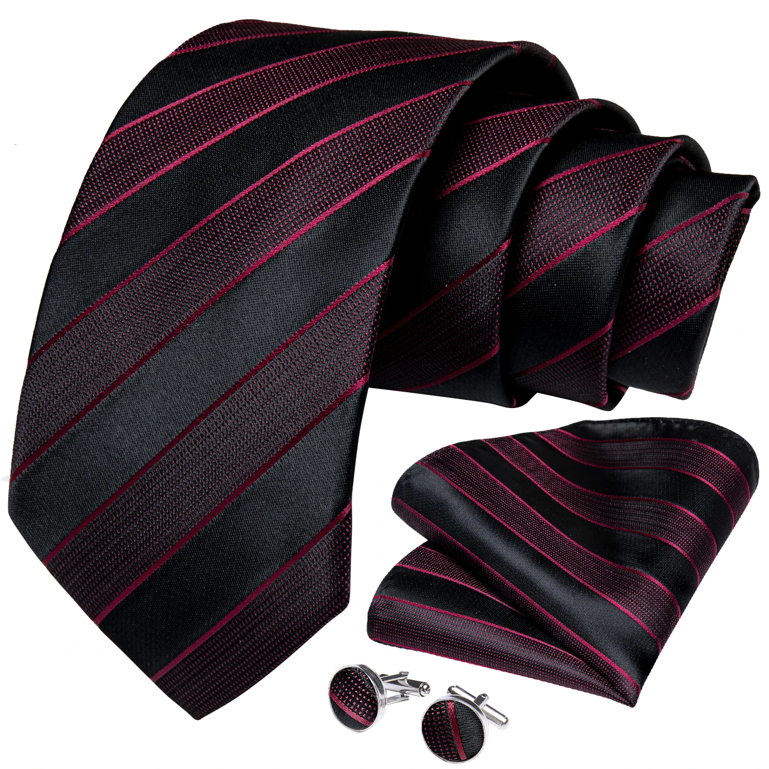 Men Popular All-match Gentleman Tie Suit Set Necktie Pocket Square Cufflinks Street Business Dual Use Accessories
Men Popular All-match Gentleman Tie Suit Set Necktie Pocket Square Cufflinks Street Business Dual Use Accessories