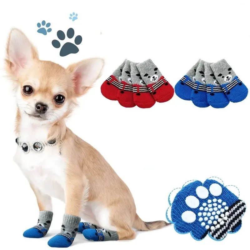 Outdoor Travel Pet Shoes and Socks Waterproof Wear Resistant Cat and Dog Socks Adjustable Strap Non-slip Pet Socks
Outdoor Travel Pet Shoes and Socks Waterproof Wear Resistant Cat and Dog Socks Adjustable Strap Non-slip Pet Socks