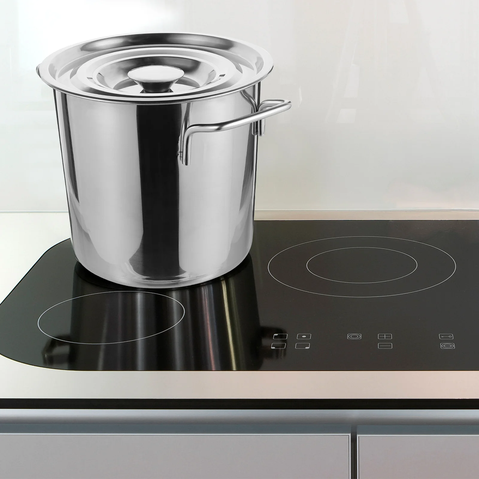 Stainless Steel Soup Pot 20L Large Capacity Cooking Bucket For Seafood Boil Crawfish Stew Metal Stockpot Boiler Kitchen
Stainless Steel Soup Pot 20L Large Capacity Cooking Bucket For Seafood Boil Crawfish Stew Metal Stockpot Boiler Kitchen