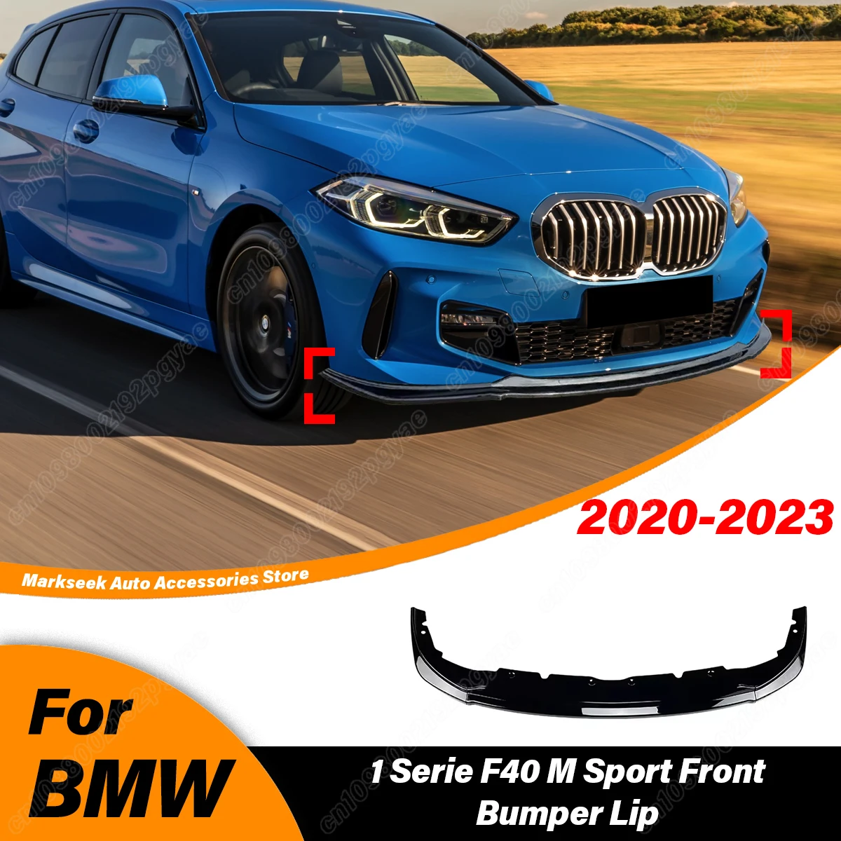 For BMW 1 Serie F40 M Sport 118i 120i 128ti 2020 2022 2023 Automobile Front Bumper Spoiler Lip Splitter Front Bumper Shield Kit
For BMW 1 Serie F40 M Sport 118i 120i 128ti 2020 2022 2023 Automobile Front Bumper Spoiler Lip Splitter Front Bumper Shield Kit
