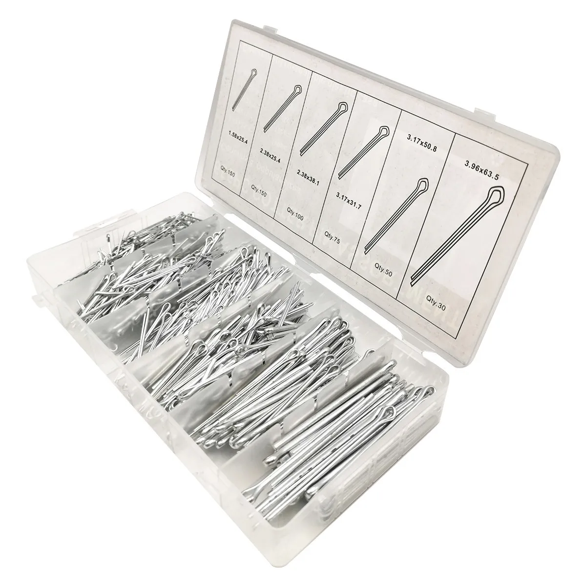 555PC split pin R-type, shaft hair clip, spring, positioning pin
555PC split pin R-type, shaft hair clip, spring, positioning pin