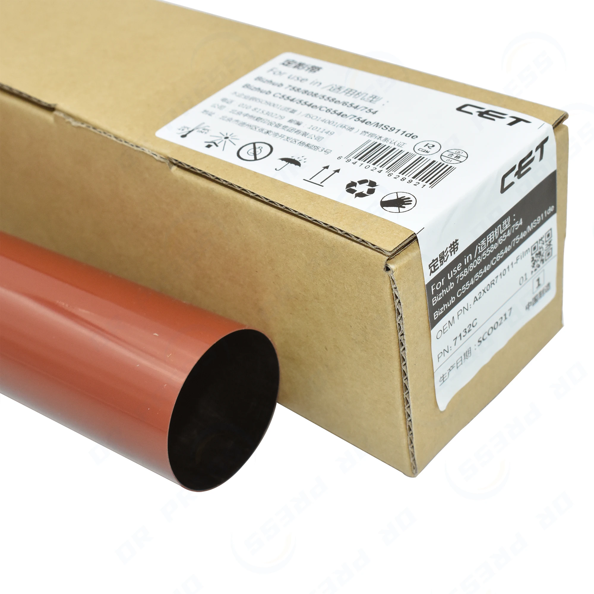 for CET Fuser Belt for Konica Minolta 654 754 654e 754e 558 658 C558 C658 C554 C654 C754 Fixing Film Band
for CET Fuser Belt for Konica Minolta 654 754 654e 754e 558 658 C558 C658 C554 C654 C754 Fixing Film Band