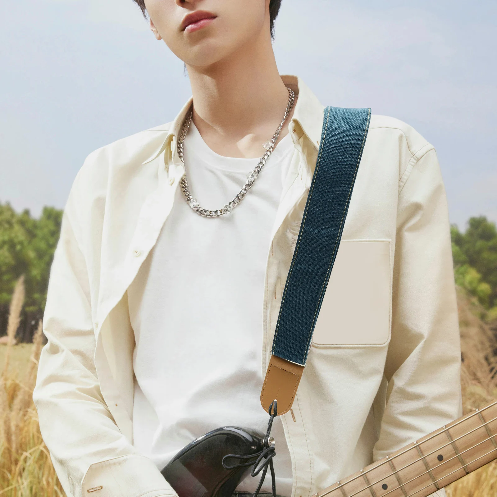 For Acoustic Bass Padded Wide Replacement Adjustable Acoustic Guitar Strap Instrument Bass Guitar Strap Accessory
For Acoustic Bass Padded Wide Replacement Adjustable Acoustic Guitar Strap Instrument Bass Guitar Strap Accessory