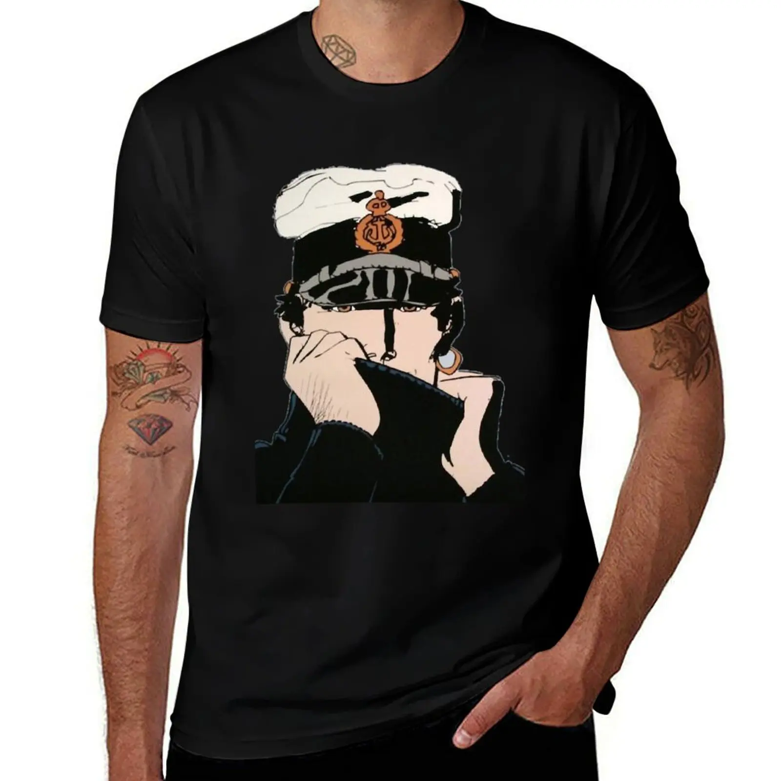corto maltese T-Shirt rapper graphic tees topping cotton graphic tees men graphic t shirts
corto maltese T-Shirt rapper graphic tees topping cotton graphic tees men graphic t shirts