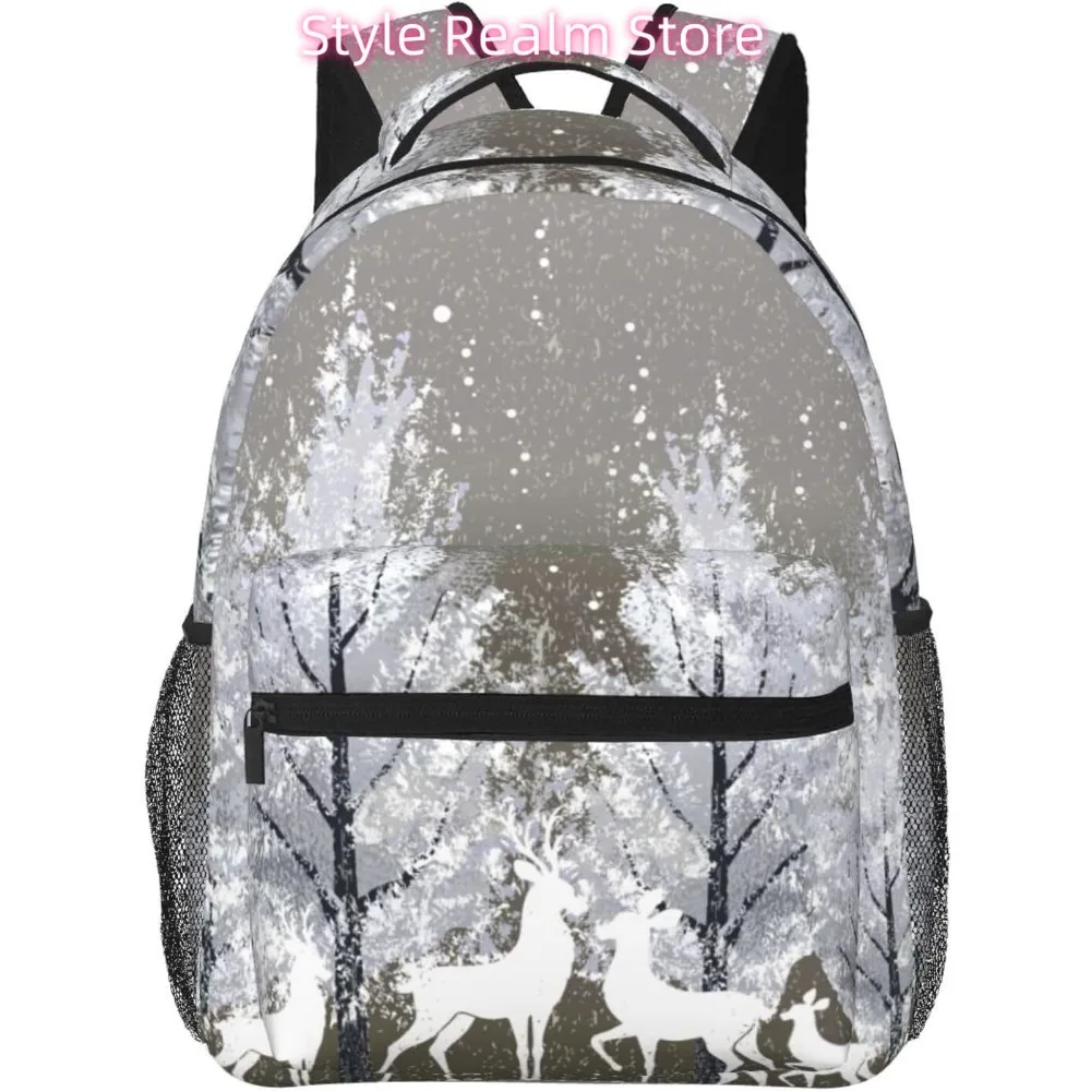 Легкий рюкзак для ноутбука Winter Forest Animals, легкий многоцелевой дорожный повседневный рюкзак унисекс, студенческие рюкзаки для меня
Легкий рюкзак для ноутбука Winter Forest Animals, легкий многоцелевой дорожный повседневный рюкзак унисекс, студенческие рюкзаки для меня