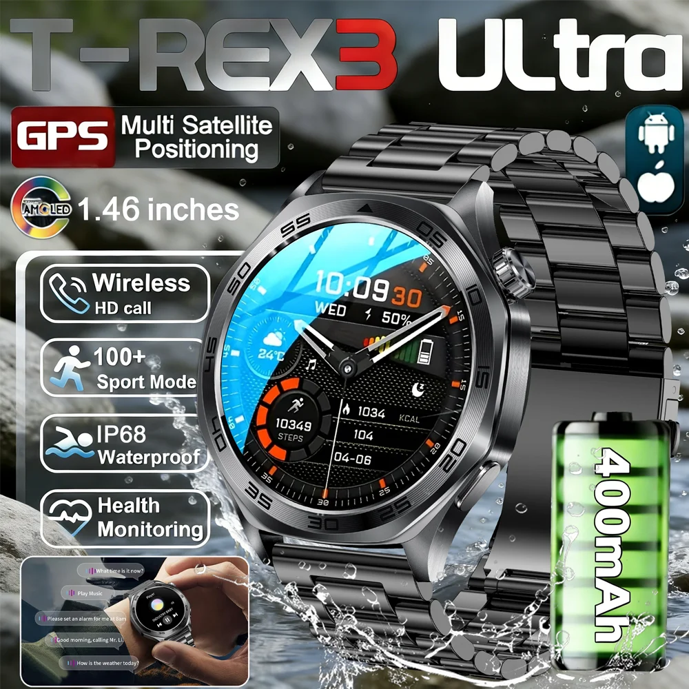 Мужские смарт-часы 2026 года: 100 спортивных режимов, функция звонков по Bluetooth, водонепроницаемые, с измерением пульса и мониторингом сна, HD-экран, спортивные часы
Мужские смарт-часы 2026 года: 100 спортивных режимов, функция звонков по Bluetooth, водонепроницаемые, с измерением пульса и мониторингом сна, HD-экран, спортивные часы