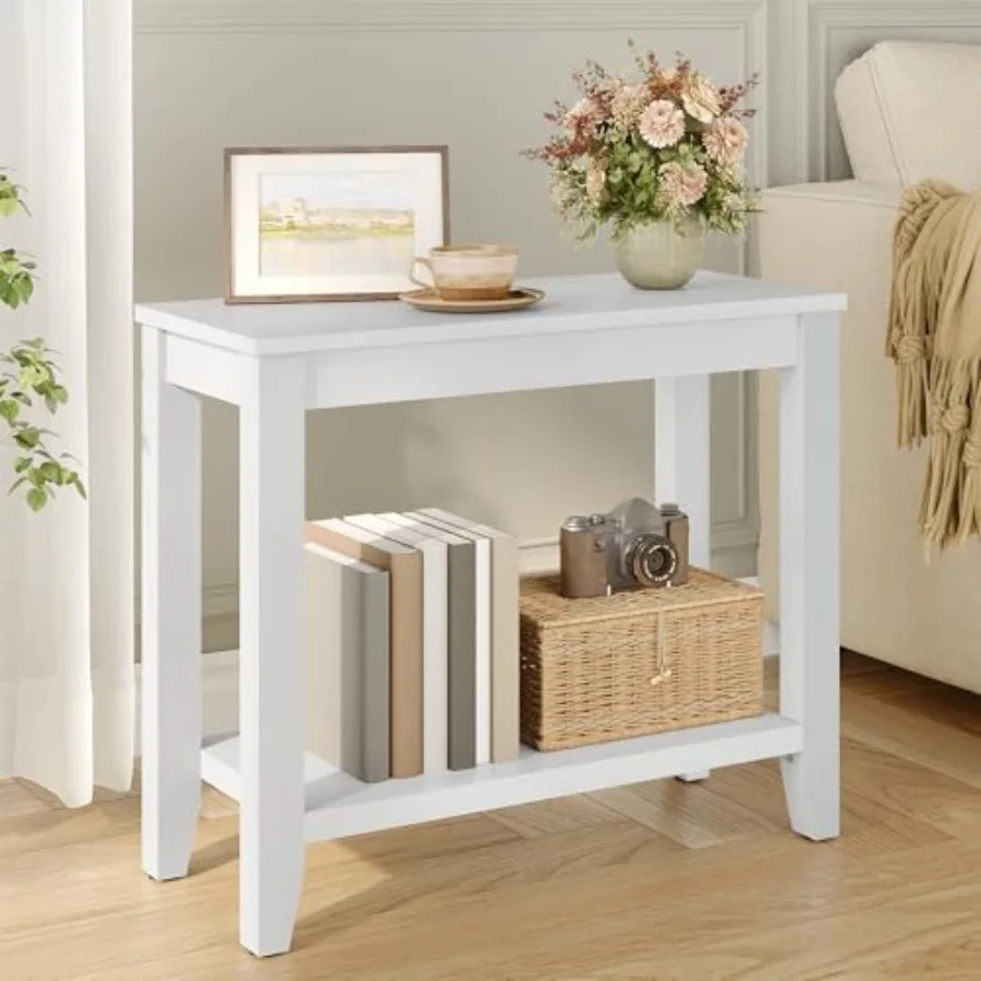 End Table with Double Storage Shelves, Sturdy Wooden Side Table for Living Room, Bedroom, Modern Nightstand Sofa Table for Smal
End Table with Double Storage Shelves, Sturdy Wooden Side Table for Living Room, Bedroom, Modern Nightstand Sofa Table for Smal