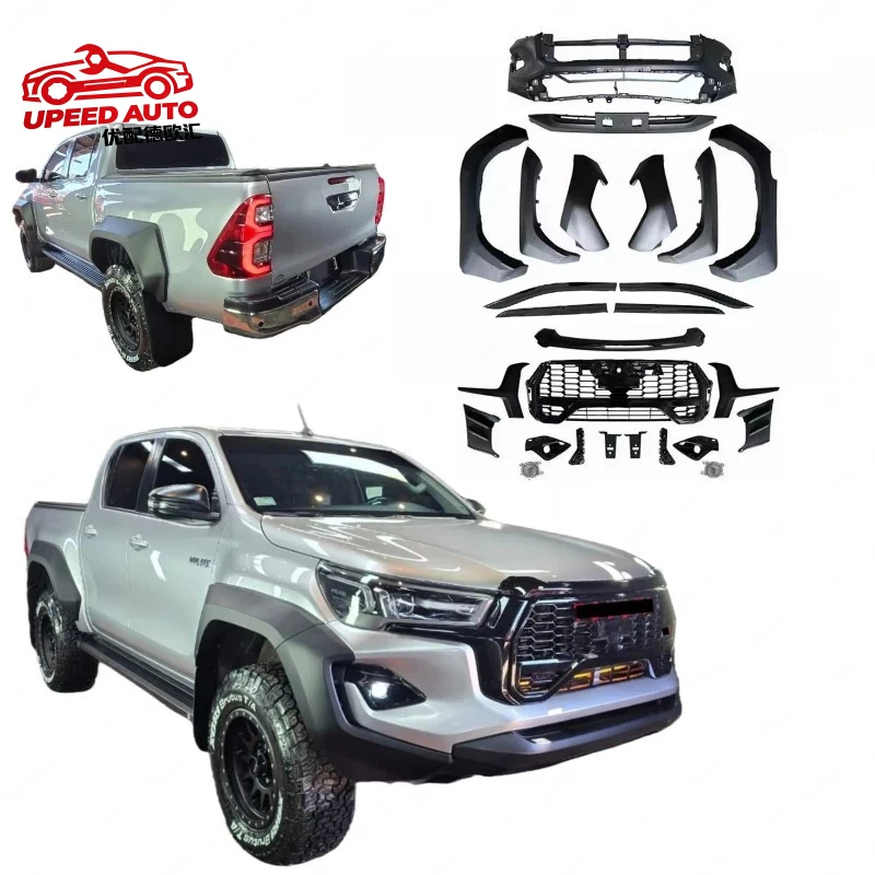 Suitable for Pickup Truck Accessories Upgrade Body Kits 2023 GR Sport Toyota Hilux Revo Rocco 2016 2017 2018 2019 Year
Suitable for Pickup Truck Accessories Upgrade Body Kits 2023 GR Sport Toyota Hilux Revo Rocco 2016 2017 2018 2019 Year