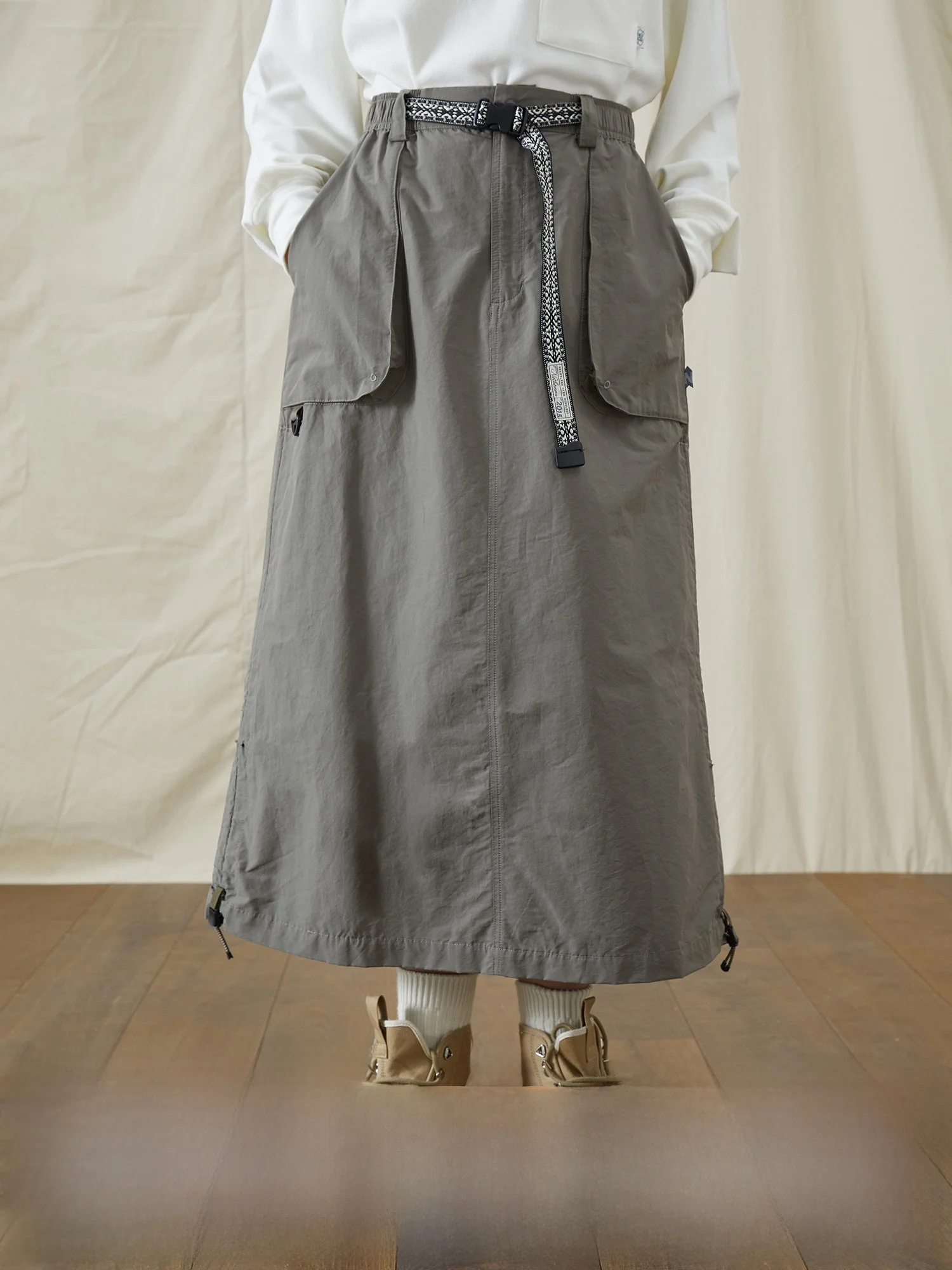 Nome Outdoor Adjustable Length A-Line Skirt for Women Ethnic Patterned High Waist Cotton Blend Casual Sle
Nome Outdoor Adjustable Length A-Line Skirt for Women Ethnic Patterned High Waist Cotton Blend Casual Sle