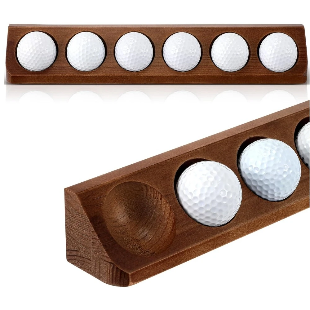 New Wooden Golf Storage Rack 6 Standard Size Can Wall Mount Golf Ball Display Case Creative Storage Box Golf Accessories
New Wooden Golf Storage Rack 6 Standard Size Can Wall Mount Golf Ball Display Case Creative Storage Box Golf Accessories