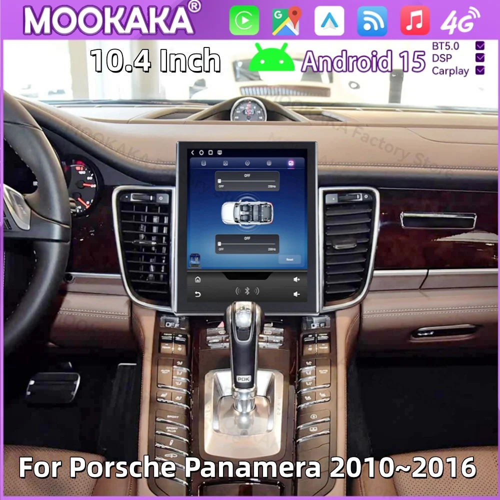 10.4 Inch Android 15 Car Radio For Porsche Panamera 2010~2016 GPS Multimedia Player Navigation Car Stereo Receiver IPS Head Unit
10.4 Inch Android 15 Car Radio For Porsche Panamera 2010~2016 GPS Multimedia Player Navigation Car Stereo Receiver IPS Head Unit