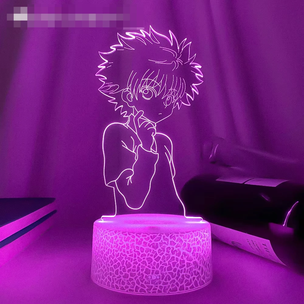 3d Led Lamp Anime Hunter X Hunter Killua for Bedroom Decor Nightlight Birthday Gift Acrylic Led Night Light Hxh Killua Cute Led
3d Led Lamp Anime Hunter X Hunter Killua for Bedroom Decor Nightlight Birthday Gift Acrylic Led Night Light Hxh Killua Cute Led