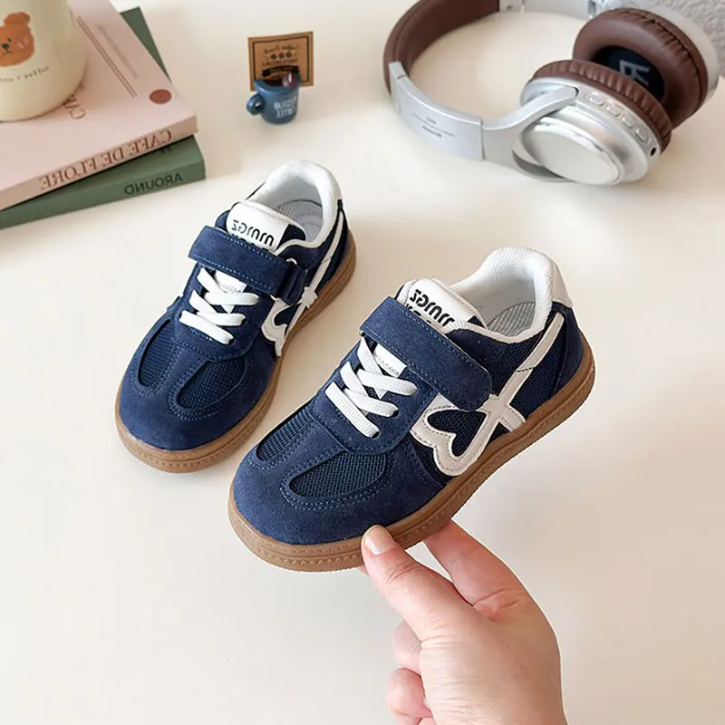 Kids Patchwork Shoes Child Girl Hook Loop Sneakers boy Casual Shoe 2025 autumn Children's Fashion Walk Run Trainers 27-36
Kids Patchwork Shoes Child Girl Hook Loop Sneakers boy Casual Shoe 2025 autumn Children's Fashion Walk Run Trainers 27-36
