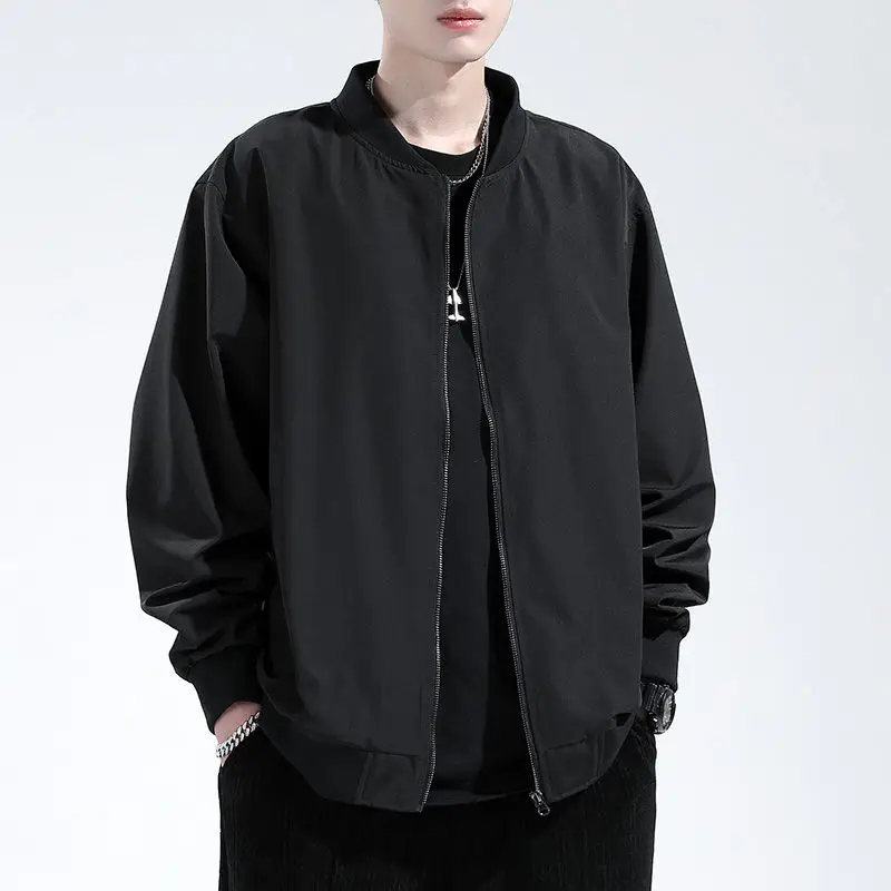 Men's Bomber Jacket Casual Outwear Windbreaker Coats Fashion Streetwear Korean Baseball Clothing Q490
Men's Bomber Jacket Casual Outwear Windbreaker Coats Fashion Streetwear Korean Baseball Clothing Q490