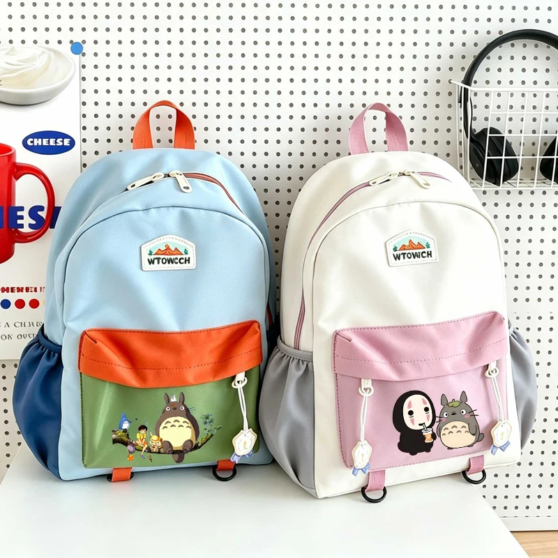 My Neighbor Totoro Backpack Anime Girl BOY Knapsack Kawaii Teenager School Bag Large Capacity Student Book Bag Rucksack Gift
My Neighbor Totoro Backpack Anime Girl BOY Knapsack Kawaii Teenager School Bag Large Capacity Student Book Bag Rucksack Gift