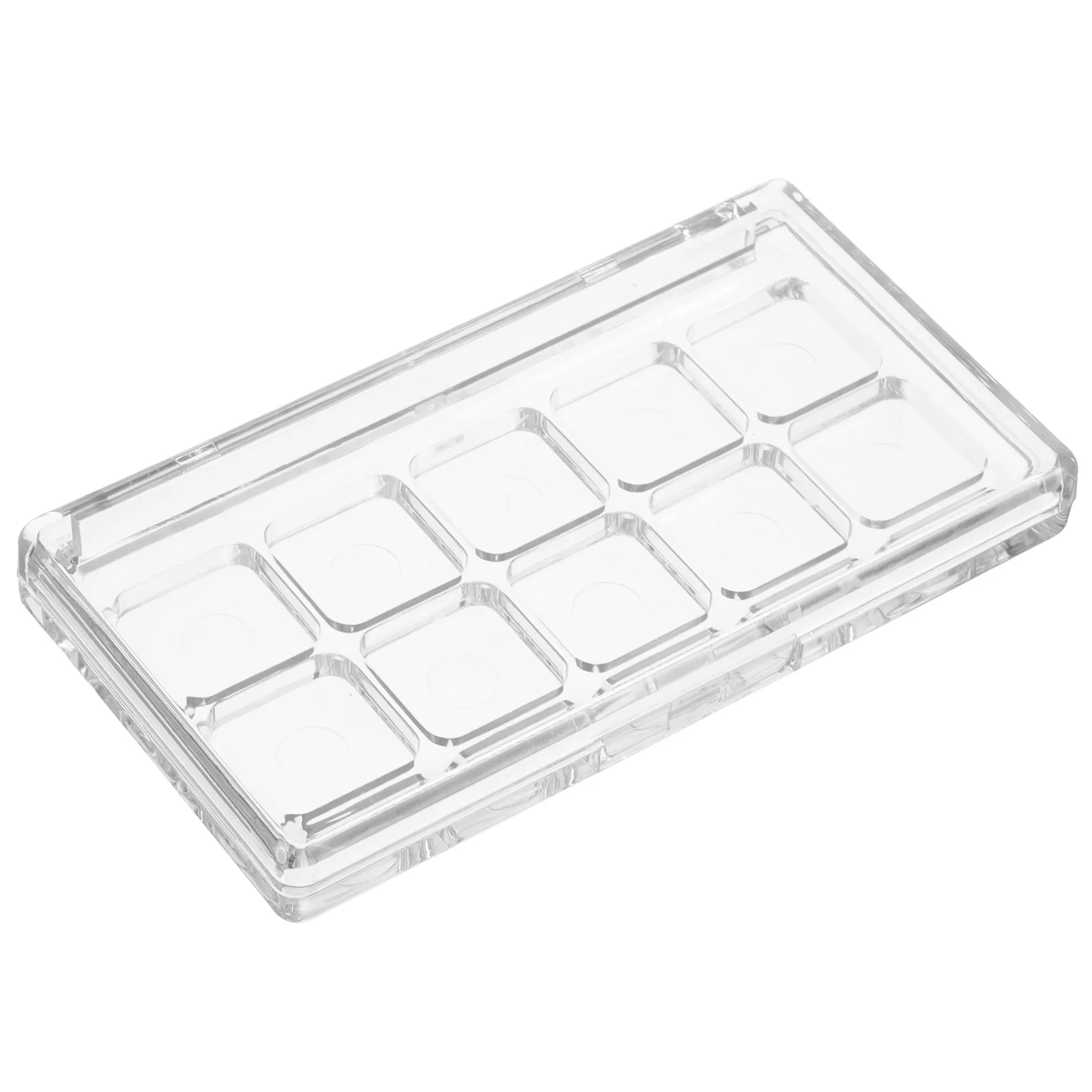 Empty Makeup Palette 10-Compartment Clear Refillable Eyeshadow Blush Lipstick Organizer Travel Storage Box
Empty Makeup Palette 10-Compartment Clear Refillable Eyeshadow Blush Lipstick Organizer Travel Storage Box