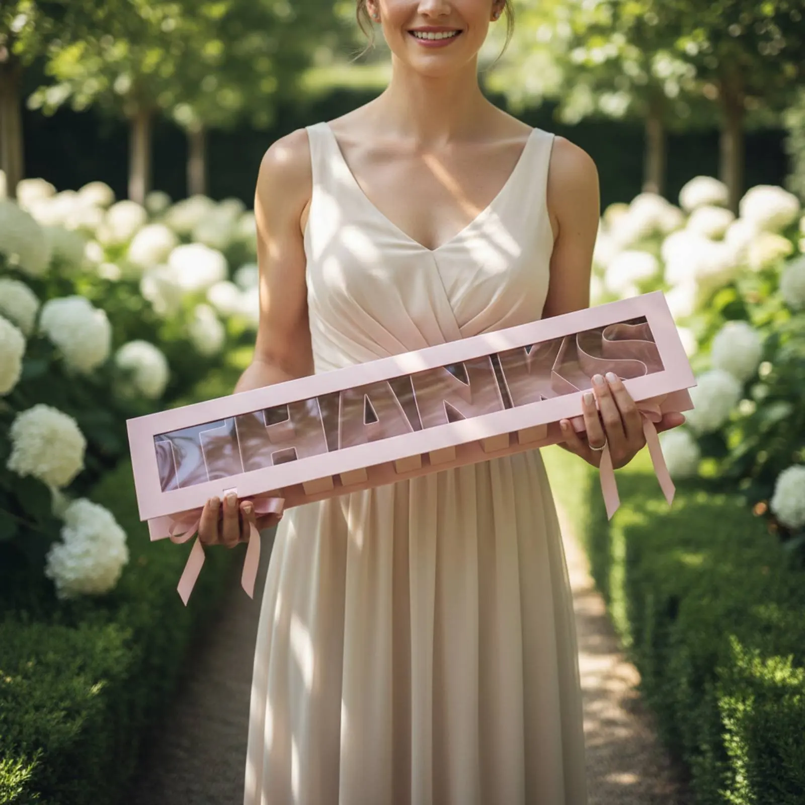 16 Pieces THANKS Letter Gift Box Lightweight Alphabet Window Box Ribbon Ties for Wedding
16 Pieces THANKS Letter Gift Box Lightweight Alphabet Window Box Ribbon Ties for Wedding
