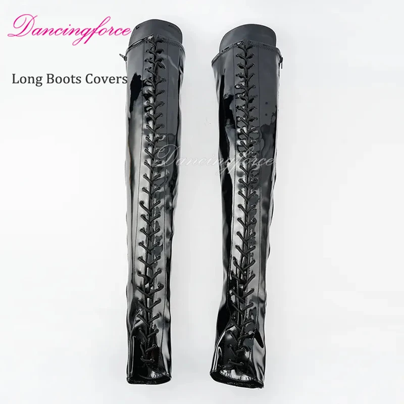 58cm Length Thigh High Over-the-Knee Boots Steel Tube Catwalk High Heel Socks Upper Pole Dance Heel Boot Covers
58cm Length Thigh High Over-the-Knee Boots Steel Tube Catwalk High Heel Socks Upper Pole Dance Heel Boot Covers
