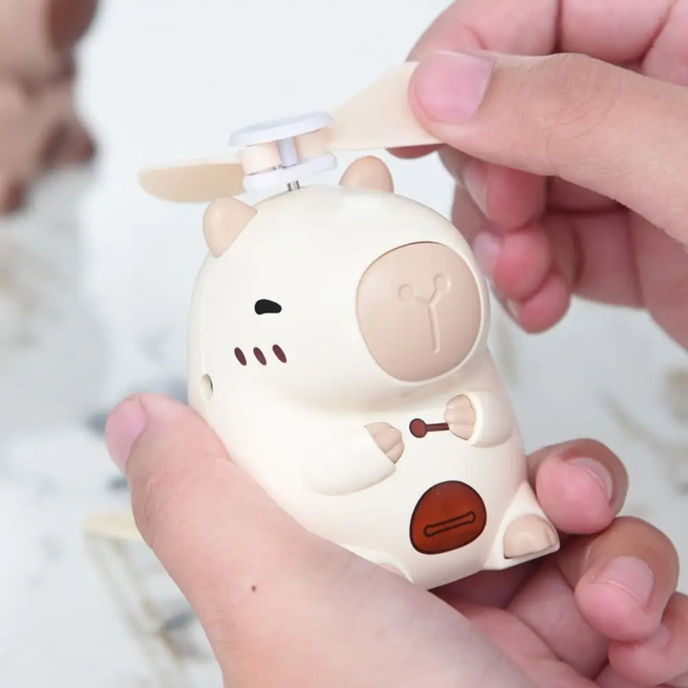Plastic Capybara Anime Figure Lightweight USB Rechargeable Cartoon Handheld Fan Mini Portable Student Electric Fan Travel
Plastic Capybara Anime Figure Lightweight USB Rechargeable Cartoon Handheld Fan Mini Portable Student Electric Fan Travel