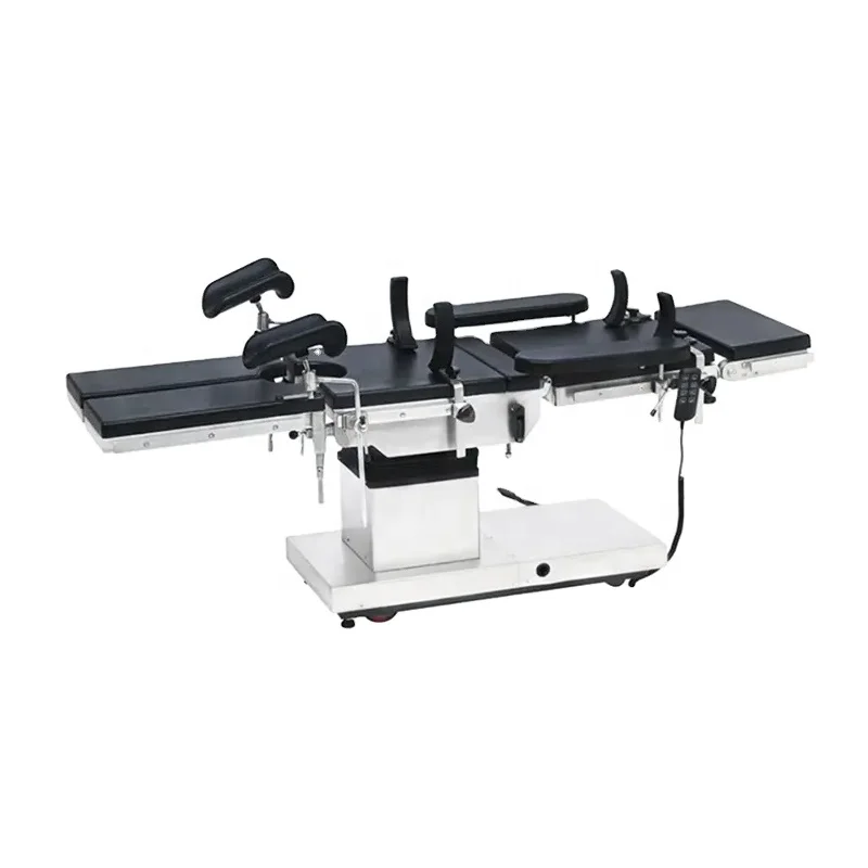 High-quality hospital electric multi-functional operating table theater bed stainless steel
High-quality hospital electric multi-functional operating table theater bed stainless steel