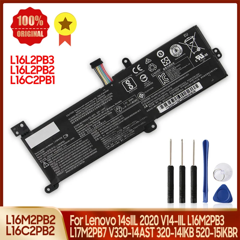 L16M2PB2 L16L2PB2 L16C2PB1 Battery For Lenovo Ideapad 14sIIL 2020 520-15IKB V15-IIL V330-14AST Replacement Batteries
L16M2PB2 L16L2PB2 L16C2PB1 Battery For Lenovo Ideapad 14sIIL 2020 520-15IKB V15-IIL V330-14AST Replacement Batteries