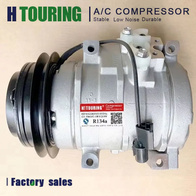 AC COMPRESSOR FOR MITSUBISHI 4M41 PAJERO II V3 W NRF 10S17C MR500958 MR500876 MR568289 447170-6640 447170-7850 4471706640 
AC COMPRESSOR FOR MITSUBISHI 4M41 PAJERO II V3 W NRF 10S17C MR500958 MR500876 MR568289 447170-6640 447170-7850 4471706640