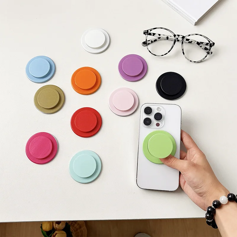 Round Magnetic Air Cushion Stand, Portable Lightweight Foldable Smartphone Ring Holder with Colorful Design,Lazy Selfie Grip
Round Magnetic Air Cushion Stand, Portable Lightweight Foldable Smartphone Ring Holder with Colorful Design,Lazy Selfie Grip