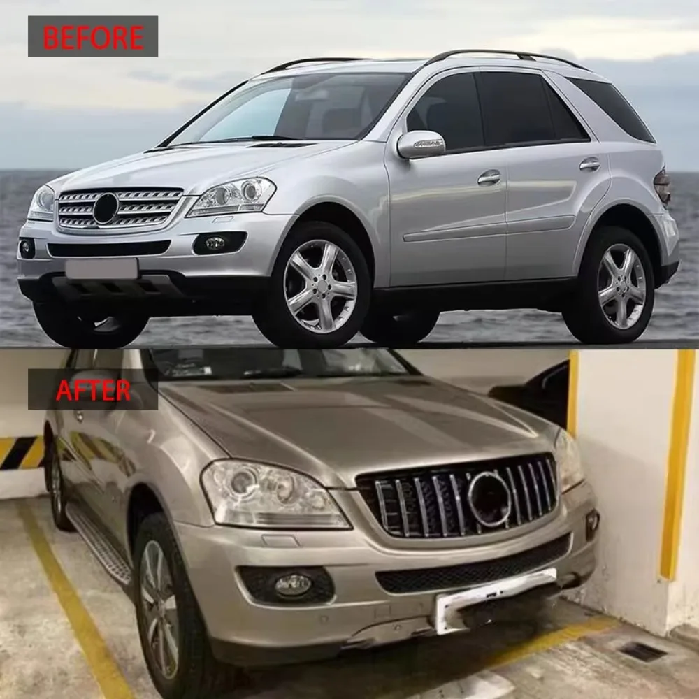 For Mercedes-Benz ML W164 2005-2008 Year Racing Grille Front Bumper Grill Body Kit Accessories
For Mercedes-Benz ML W164 2005-2008 Year Racing Grille Front Bumper Grill Body Kit Accessories