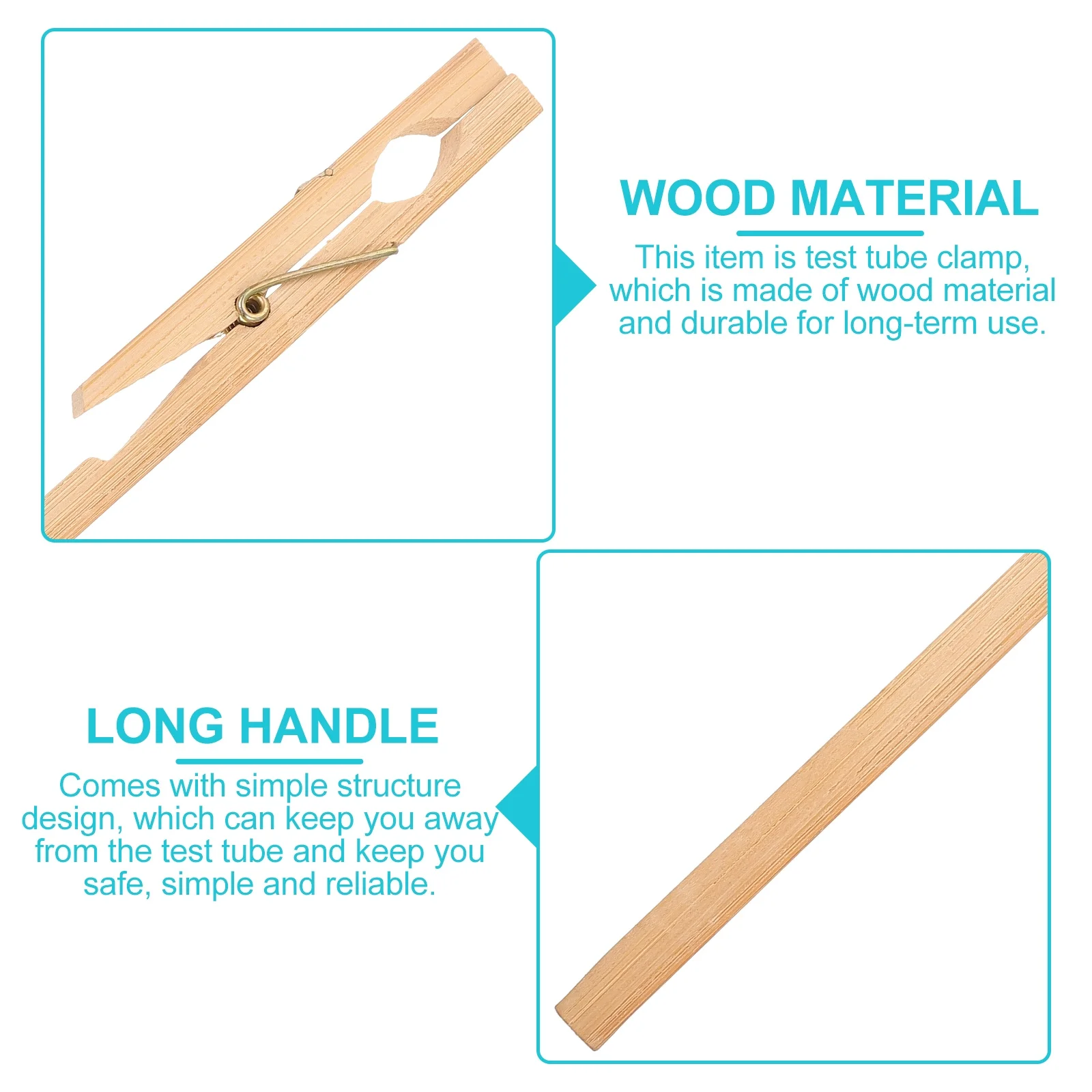 12Pcs Labs Test Tube Clips Strong Durability No Damage to Tubes Simple Structure for School Laboratory Use Test Tube Clamps
12Pcs Labs Test Tube Clips Strong Durability No Damage to Tubes Simple Structure for School Laboratory Use Test Tube Clamps