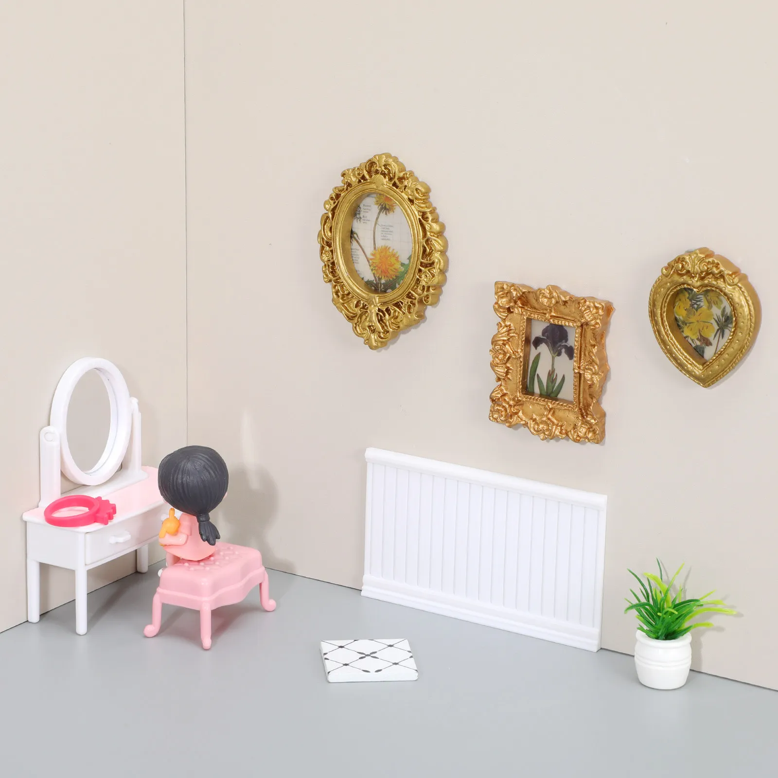 Handcrafted Mini Dollhouse Wainscoting 1:12 Scale Wall Paneling Skirting Trim for Realistic Miniature Home Interior Decoration
Handcrafted Mini Dollhouse Wainscoting 1:12 Scale Wall Paneling Skirting Trim for Realistic Miniature Home Interior Decoration