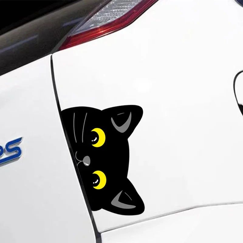 Funny Peeping Cat Car Stickers Cartoon Vinyl Decals Waterproof Removable for Car Window Bumper Motorcycle Helmet Decoration
Funny Peeping Cat Car Stickers Cartoon Vinyl Decals Waterproof Removable for Car Window Bumper Motorcycle Helmet Decoration