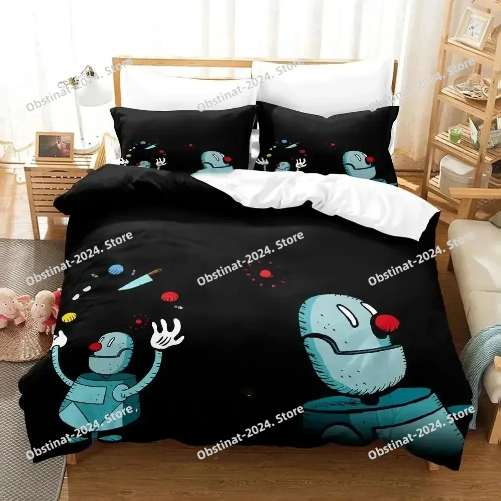 Anime Game Detective Case Clown Bot Bedding Set Duvet Cover Bed Set Quilt Cover Pillowcase Comforter king Queen Size Boys Adult
Anime Game Detective Case Clown Bot Bedding Set Duvet Cover Bed Set Quilt Cover Pillowcase Comforter king Queen Size Boys Adult