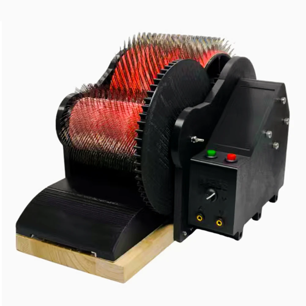 110-230V Electric Wool Combing Machine, Adjustable Forward and Reverse Speed, with Foot Pedal
110-230V Electric Wool Combing Machine, Adjustable Forward and Reverse Speed, with Foot Pedal