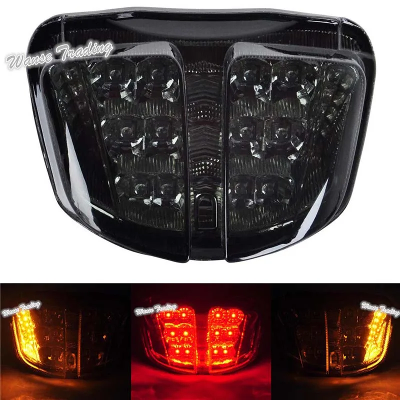 waase For Suzuki GSXR600 GSXR750 GSX-R 600 750 2006 2007 Chrome Rear Tail Light Brake Turn Signals Integrated LED Light
waase For Suzuki GSXR600 GSXR750 GSX-R 600 750 2006 2007 Chrome Rear Tail Light Brake Turn Signals Integrated LED Light