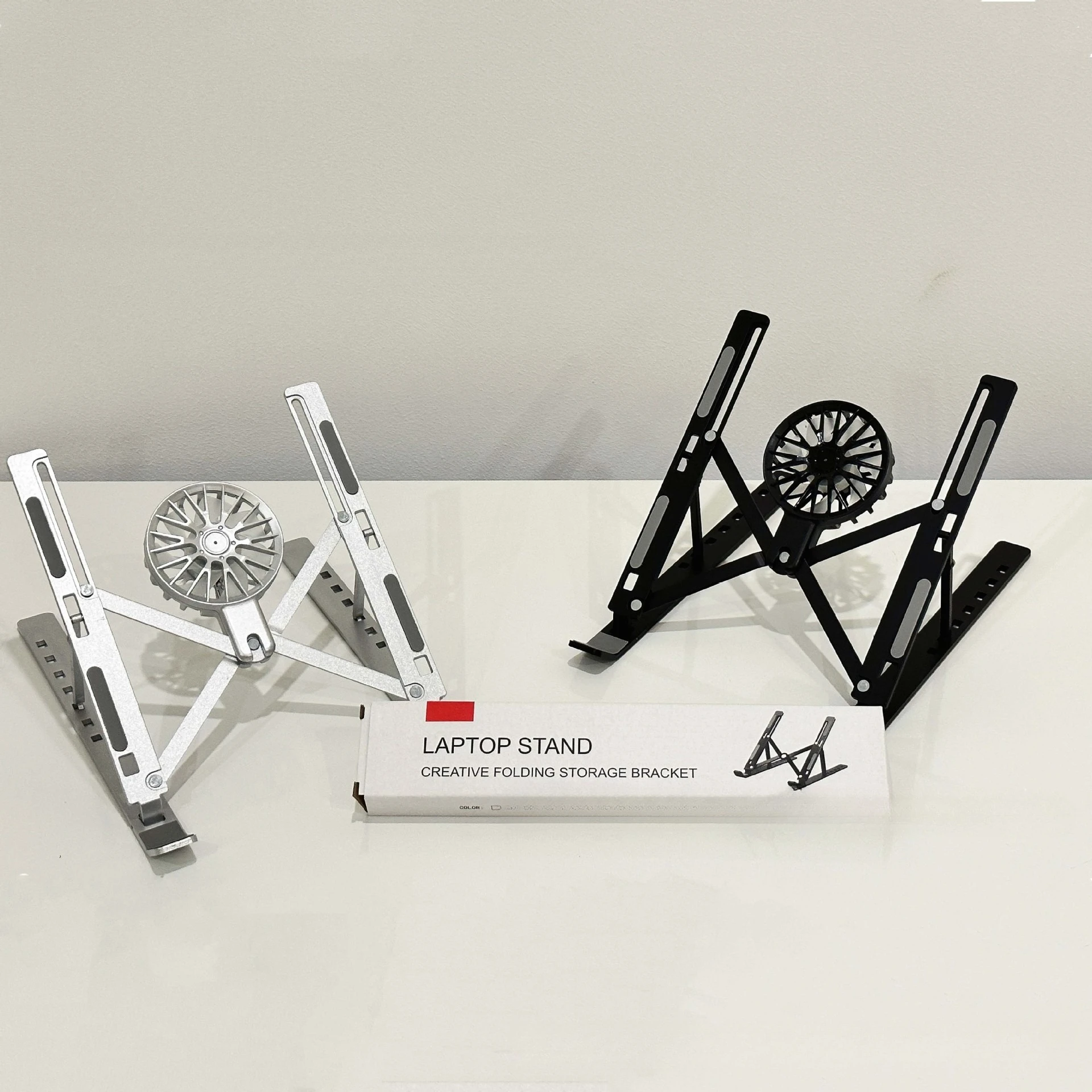 Laptop Stand Notebook Folding Heat Dissipation Aluminum Alloy Stand Portable Storage Lifting Stand
Laptop Stand Notebook Folding Heat Dissipation Aluminum Alloy Stand Portable Storage Lifting Stand