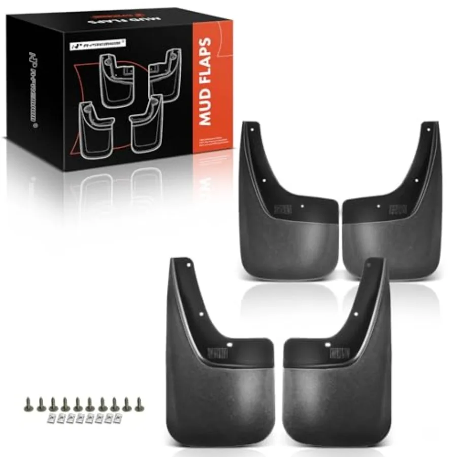 4PCS Mud Flaps Splash Guards Compatible with GMC Sierra 1500 2014-2019 Sierra 2500 HD 3500 HD 2015-2019 W/o Dual Rear Wheels Fr
4PCS Mud Flaps Splash Guards Compatible with GMC Sierra 1500 2014-2019 Sierra 2500 HD 3500 HD 2015-2019 W/o Dual Rear Wheels Fr