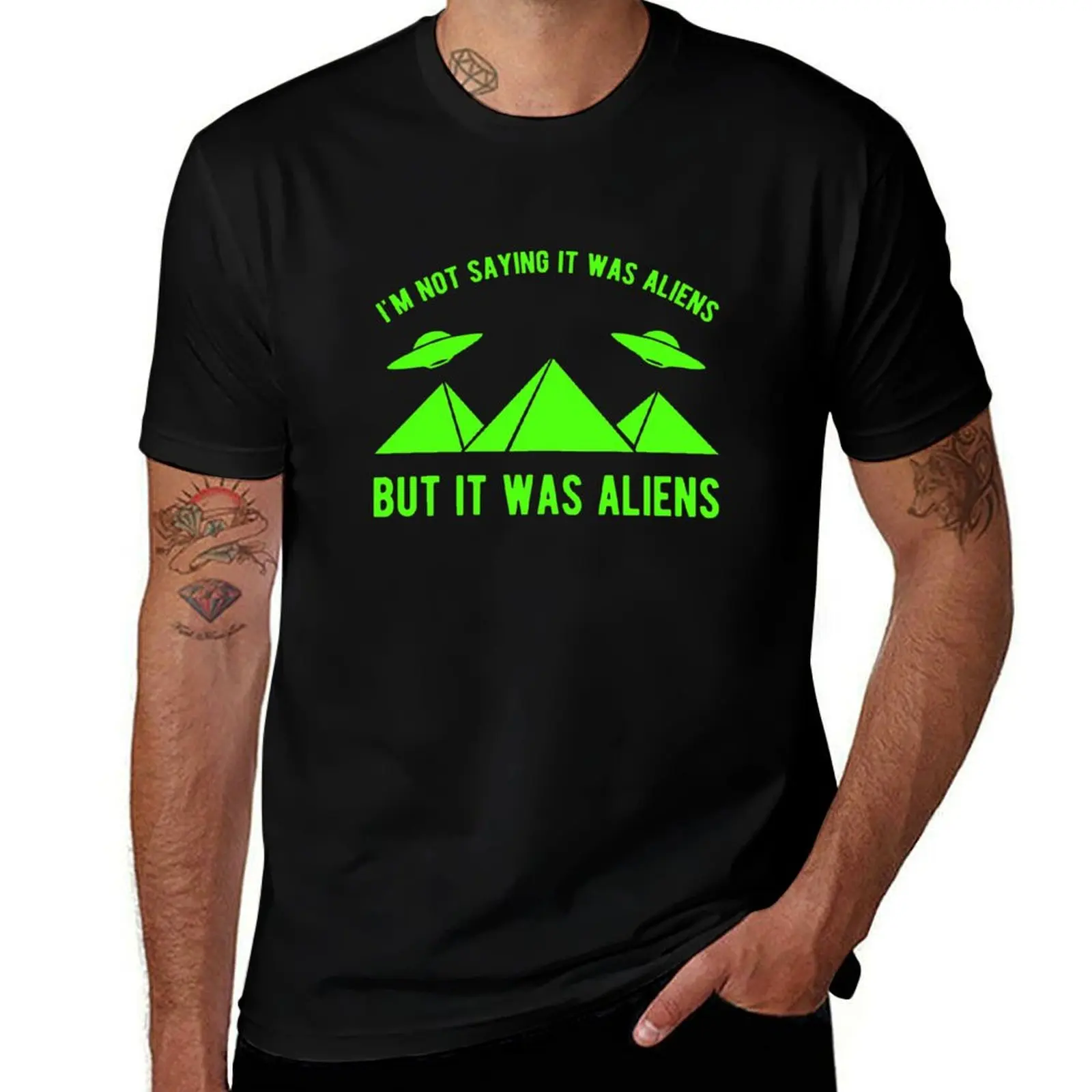 I'm not saying it was aliens but it was aliens T-Shirt anime shirt croswit shirt man man clothes compression shirt men
I'm not saying it was aliens but it was aliens T-Shirt anime shirt croswit shirt man man clothes compression shirt men
