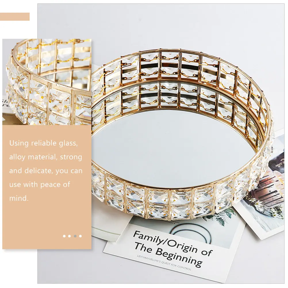 Стильная круглая стеклянная тарелка для фруктов, закусок, конфет и орехов, декоративное блюдо для сервировки стола, для вечеринок и повседневного домашнего использования
Стильная круглая стеклянная тарелка для фруктов, закусок, конфет и орехов, декоративное блюдо для сервировки стола, для вечеринок и повседневного домашнего использования