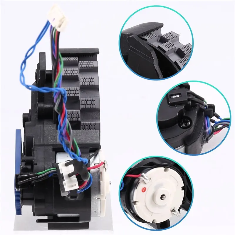 Запасные колеса A63Z для роботов-пылесосов Ecovacs Deebot X11 Pro/X11 Pro Omni/X11 OmniCyclone/X11, запчасти для привода и передвижения
Запасные колеса A63Z для роботов-пылесосов Ecovacs Deebot X11 Pro/X11 Pro Omni/X11 OmniCyclone/X11, запчасти для привода и передвижения