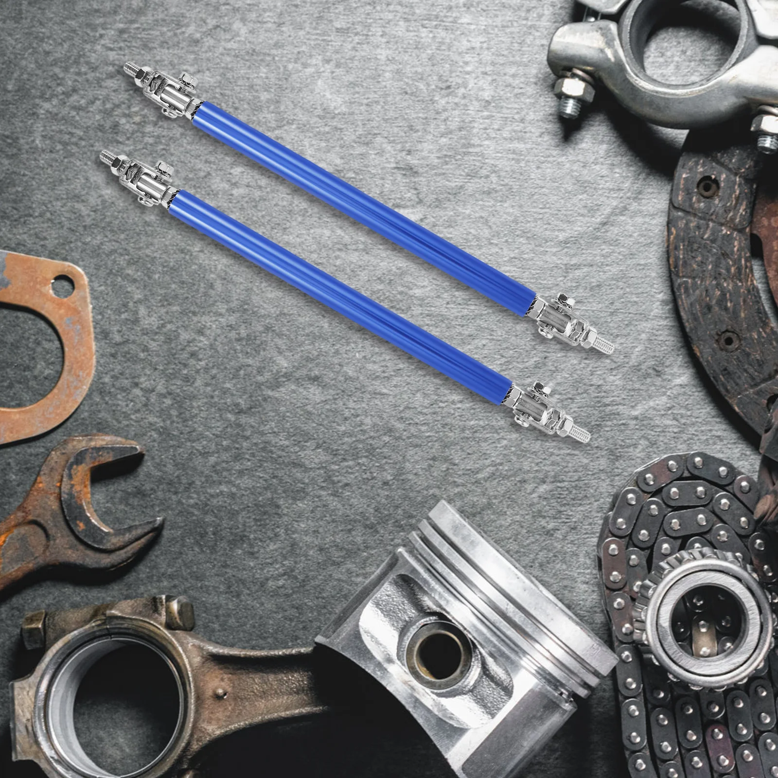 1Pair Car Strut Rods Adjustable Front Bumper Lip Support Durable Stylish Reinforced Splitter Rod Front Splitter Rods
1Pair Car Strut Rods Adjustable Front Bumper Lip Support Durable Stylish Reinforced Splitter Rod Front Splitter Rods