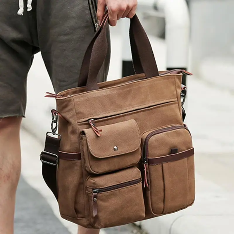 Мужские сумки, портфель, парусиновая сумка на плечо, мужская сумка для документов, большая вместительная сумка для ноутбука, дорожные сумки через плечо, винтажные
Мужские сумки, портфель, парусиновая сумка на плечо, мужская сумка для документов, большая вместительная сумка для ноутбука, дорожные сумки через плечо, винтажные