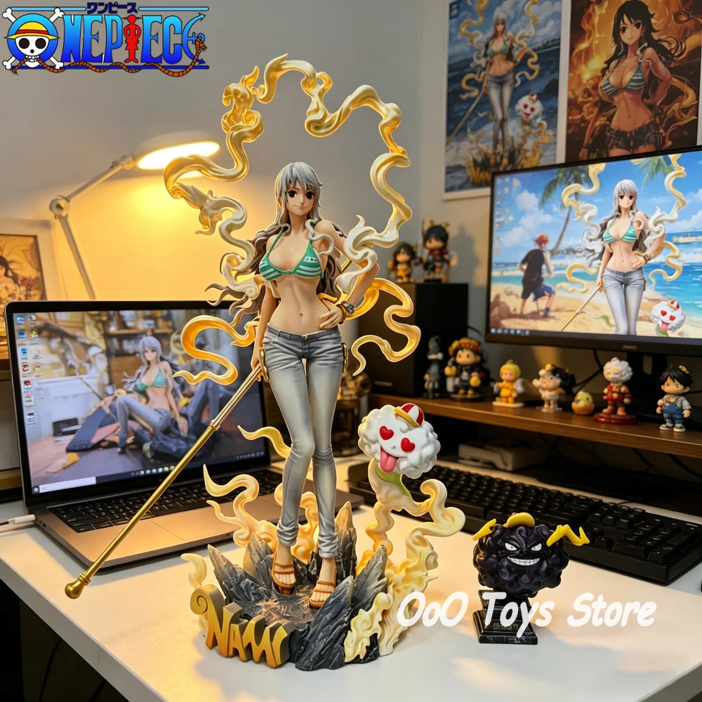 Anime One Piece Figure Nika Nami Action Figures Pvc Statue Desktop Ornamen Collection Model Toys Gifts 30cm/11.81in
Anime One Piece Figure Nika Nami Action Figures Pvc Statue Desktop Ornamen Collection Model Toys Gifts 30cm/11.81in