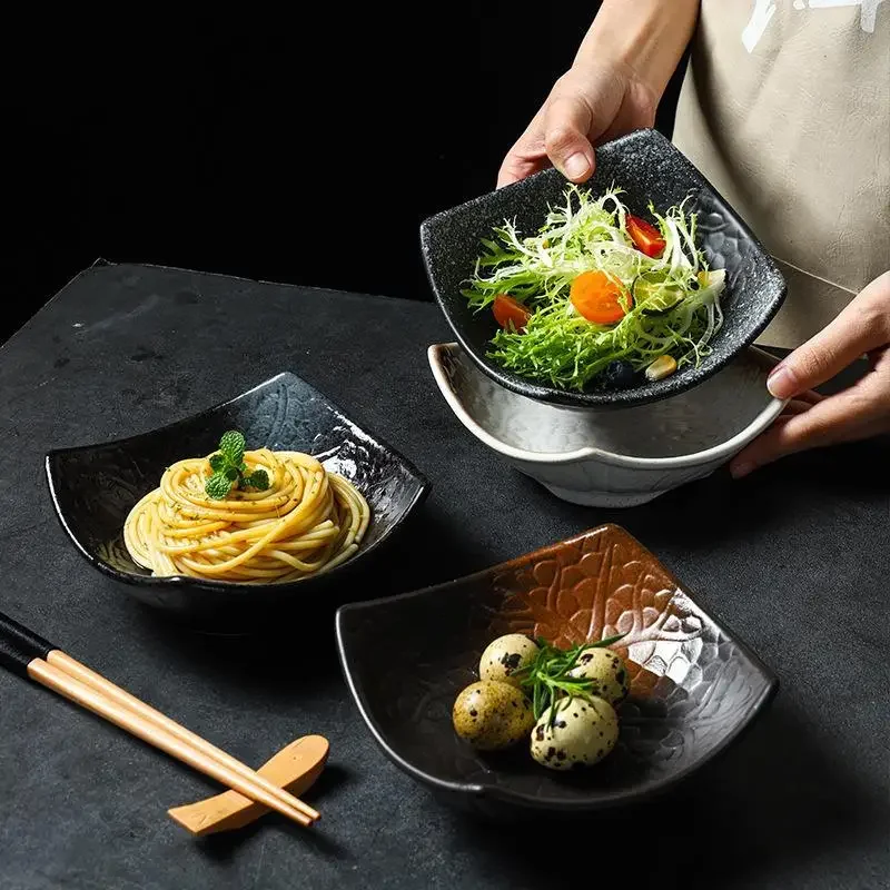 Japanese Style Ceramic Dessert Bowl, Salad Bowl, Creative, Personalized Rice Bowl, Internet Celebrity Tableware, Bark Bowl
Japanese Style Ceramic Dessert Bowl, Salad Bowl, Creative, Personalized Rice Bowl, Internet Celebrity Tableware, Bark Bowl