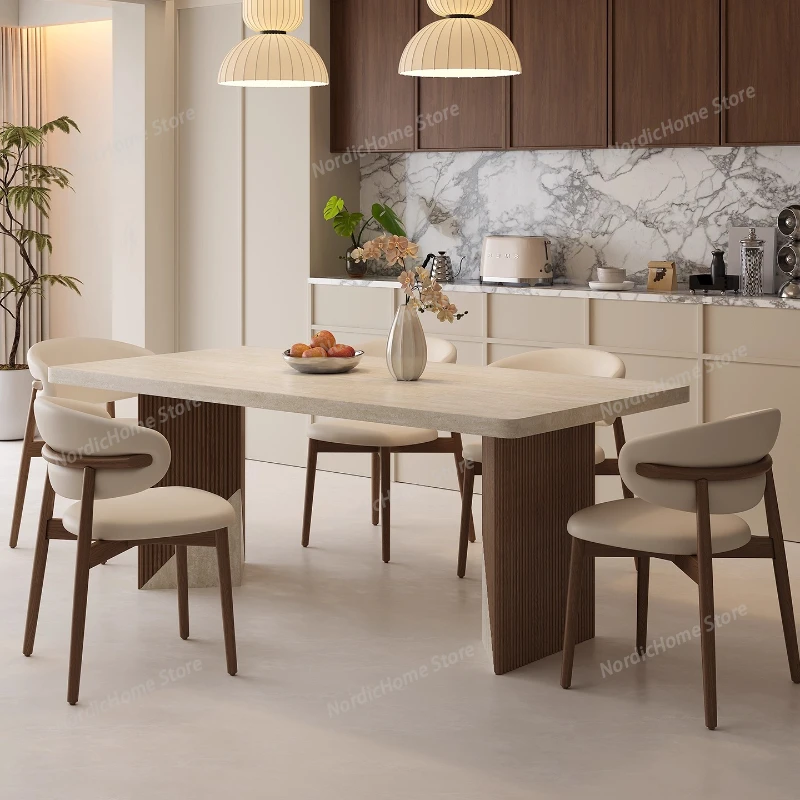 Italian Nordic Luxury Dining Tables Wood Marble Nordic Home Dining Tables Modern Center White Oak Mesas De Comedor Furniture
Italian Nordic Luxury Dining Tables Wood Marble Nordic Home Dining Tables Modern Center White Oak Mesas De Comedor Furniture