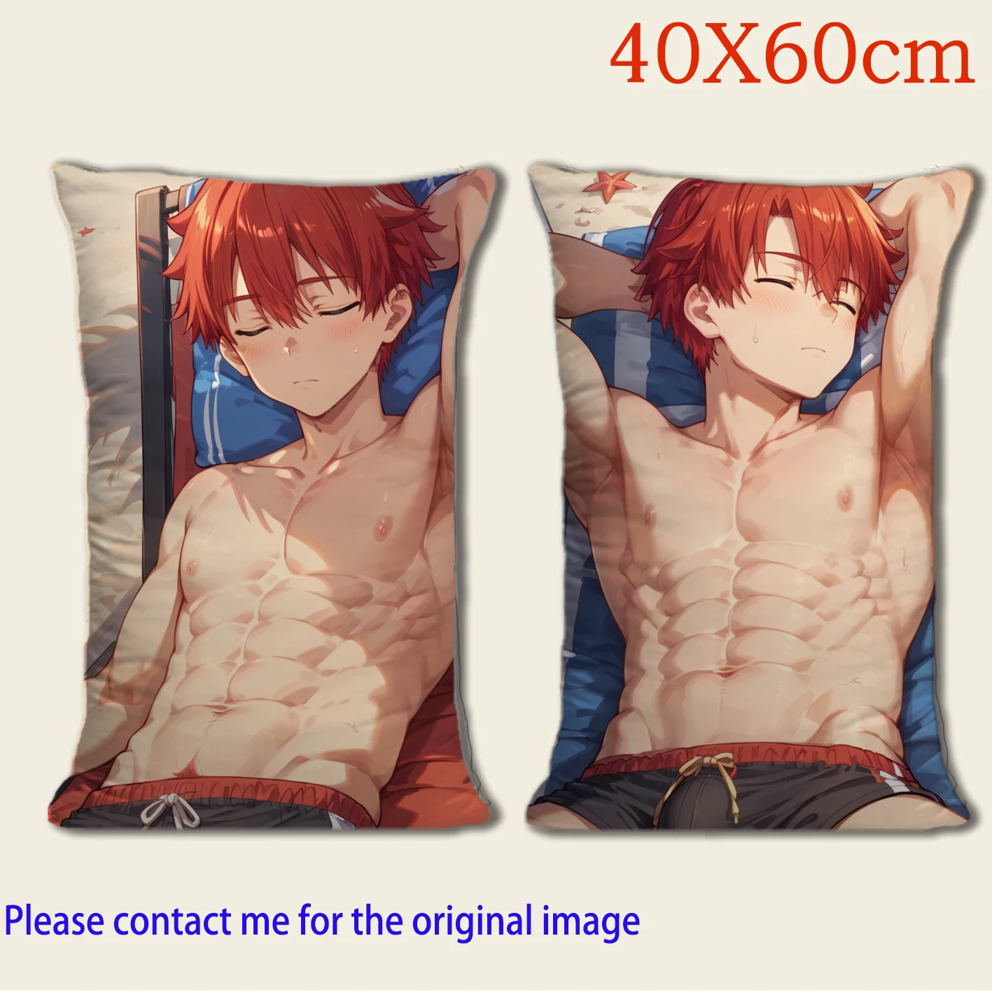 Dakimakura Anime Hibiki Yuta Pillow Cover Sofa Cushion Double-side Print Throw Pillow Case 40X60cm
Dakimakura Anime Hibiki Yuta Pillow Cover Sofa Cushion Double-side Print Throw Pillow Case 40X60cm