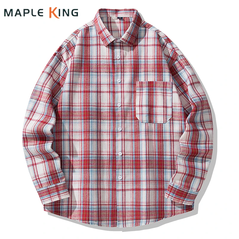 Moda Hombres 2025 Mens Plaid Shirts Pocket Designer Camisas Streetwear Long Sleeve Soft Regular Fit Cowboy Men Cardigans Shirts
Moda Hombres 2025 Mens Plaid Shirts Pocket Designer Camisas Streetwear Long Sleeve Soft Regular Fit Cowboy Men Cardigans Shirts