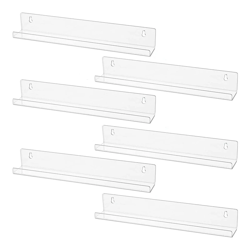 A25F-6Pcs Vinyl Record Wall Mount Shelf Set Of Album Holders For Hanging On Walls - Shelves Albums Or Children's Books
A25F-6Pcs Vinyl Record Wall Mount Shelf Set Of Album Holders For Hanging On Walls - Shelves Albums Or Children's Books